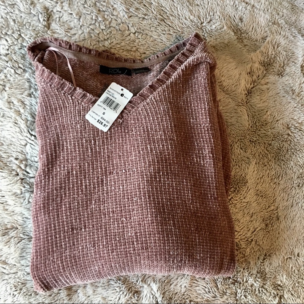 RDI Chenille Sweater Sz Small